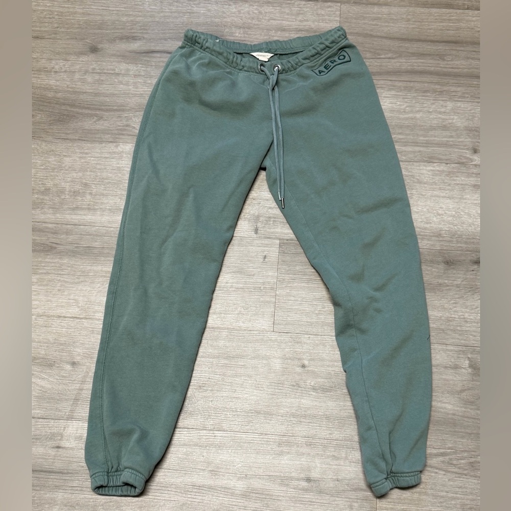 Aeropostale Green Joggers